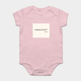 Famous Quotes Collection 8 Baby Bodysuit